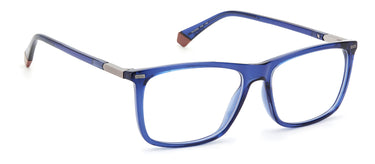 Premium Men Polaroid Eyeglasses: PLD D430 - Blue(2) - SpecSMART Eye Clinic (Diagonal View)